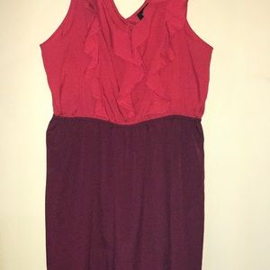 Ruffled Cocktail Dress